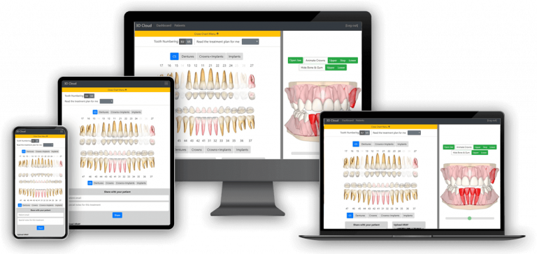 DentalMaster cloud on different devices